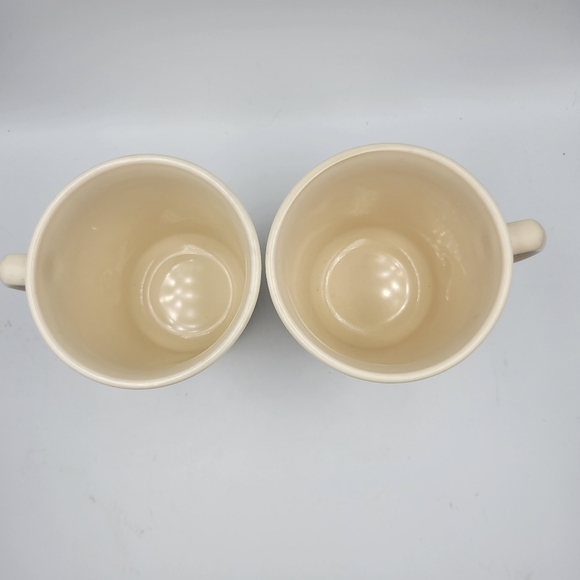 Vintage Corelle Pink & Blue English Breakfast Mugs - set of 2 - Picture 2 of 5